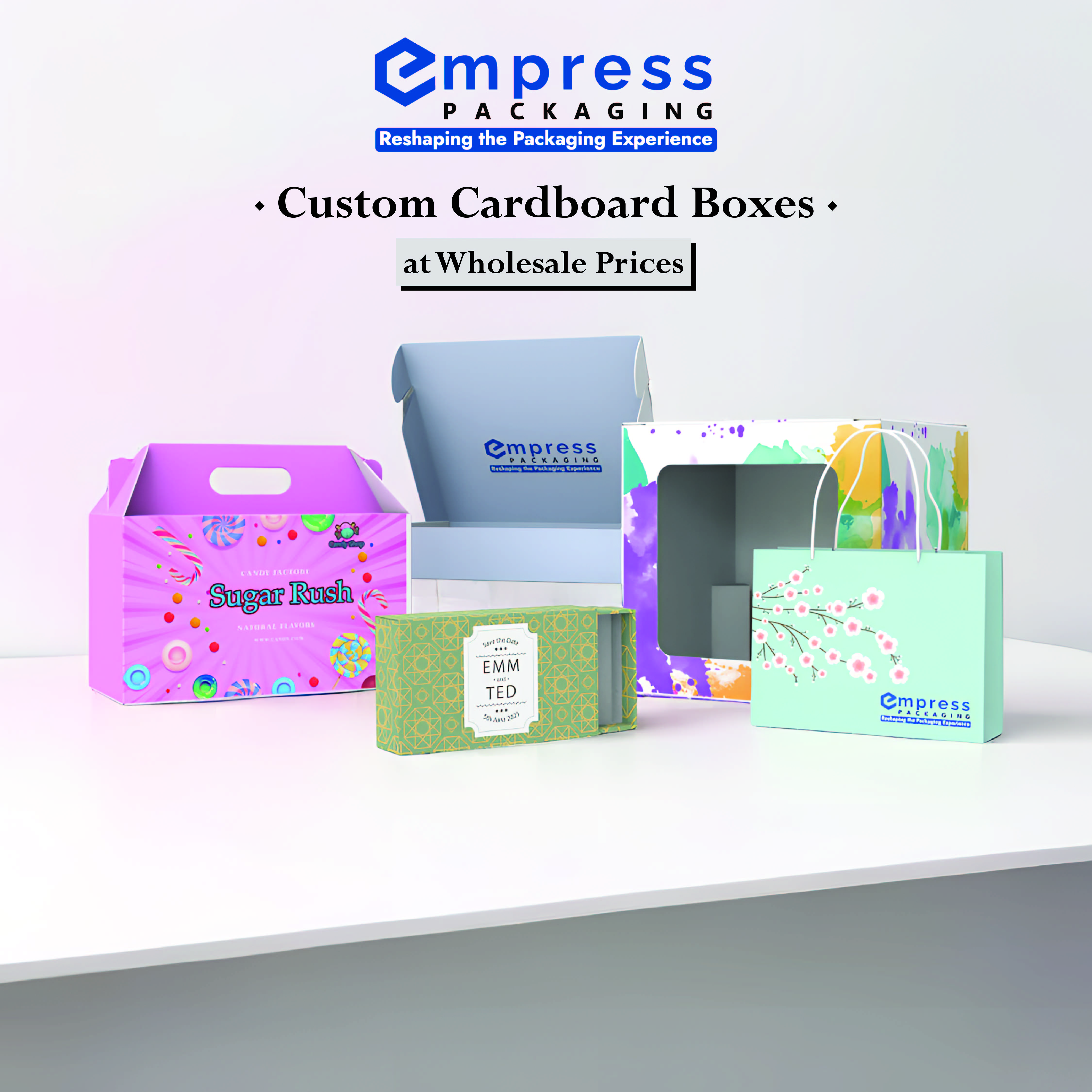 Transform Your Brand with Custom Printed Cardboard Boxes